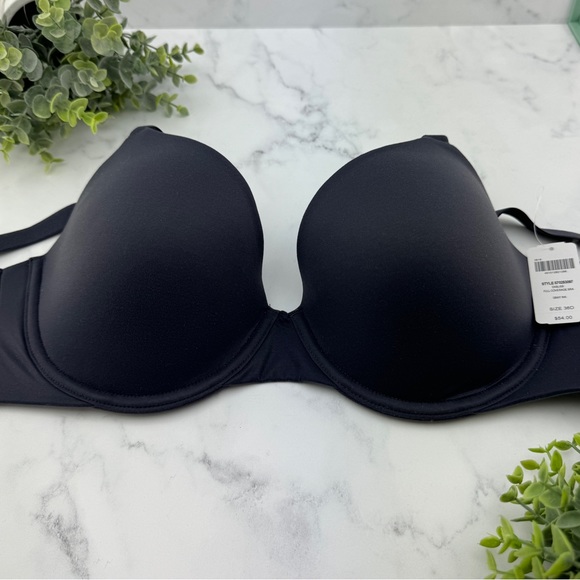 NWT Soma Enbliss Full Coverage Bra Size 36D Gray Ink - Picture 1 of 6